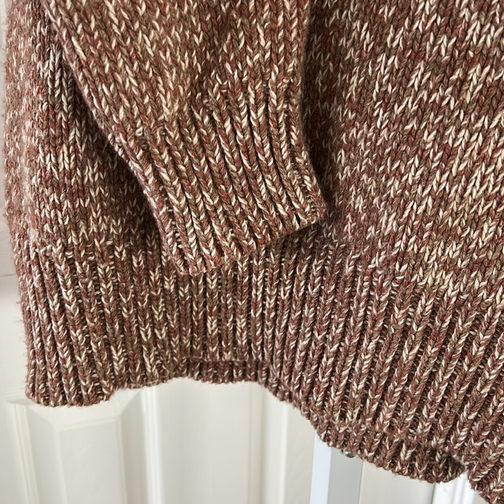 RRL men’s Marled yarn shawl collar sweater - Picture 6 of 7